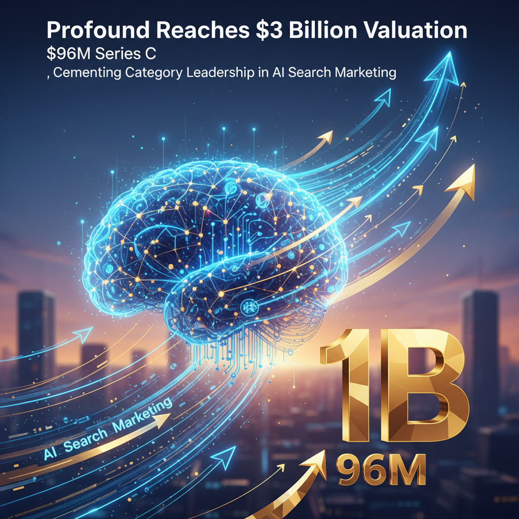 Profound Reaches $1 Billion Valuation with $96M Series C, Cementing Category Leadership in AI Search Marketing