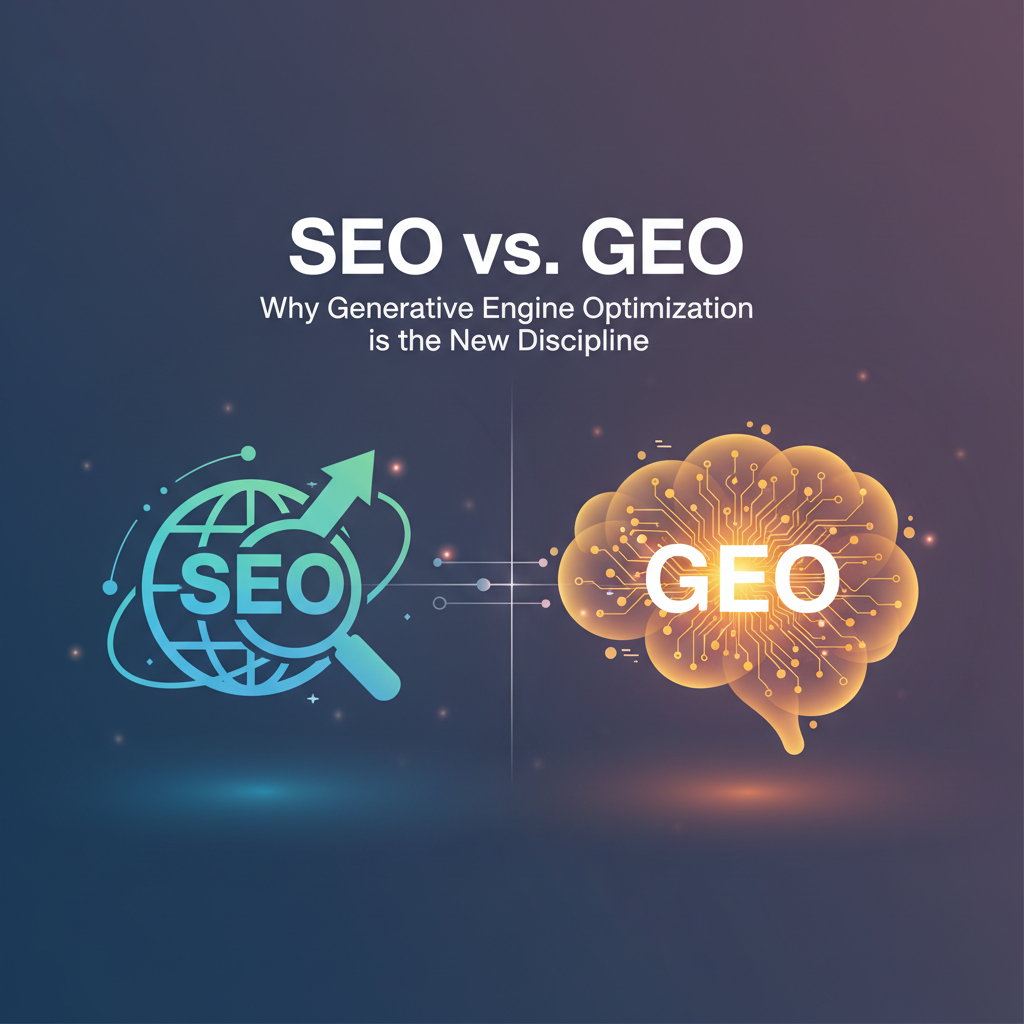 SEO vs. GEO: Why Generative Engine Optimization is the New Discipline