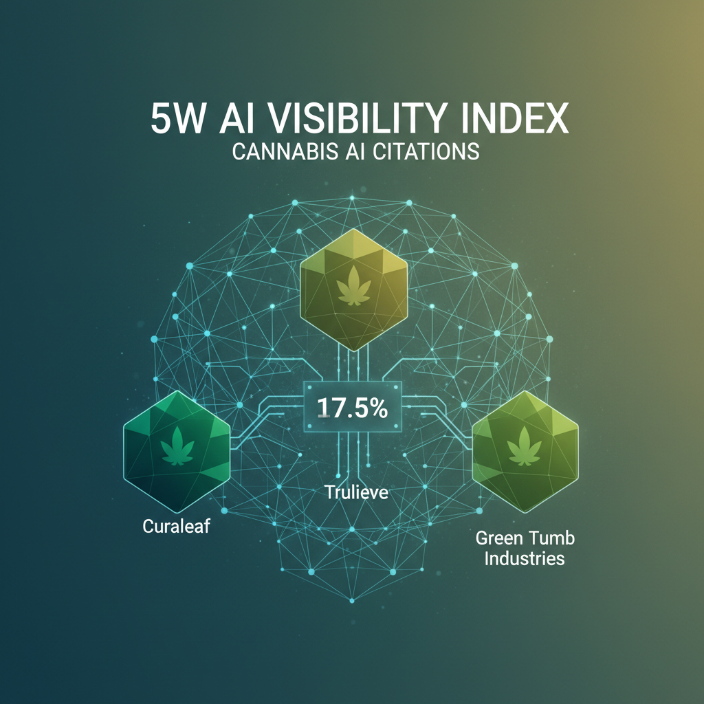 5W Releases Cannabis AI Visibility Index 2026; Curaleaf, Trulieve, and Green Thumb Industries Capture 17.5% of Cannabis AI Citations