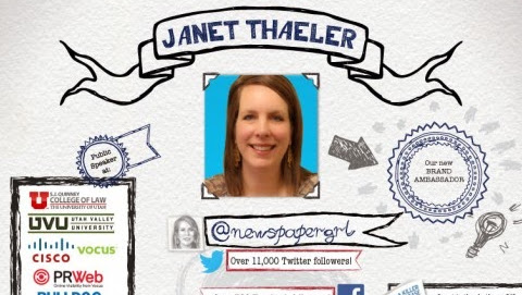 Janet Thaeler Speaks About Social Media