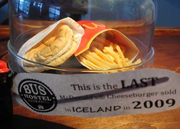 Fast Food PR: McDonald's In Iceland, Billions Served But No More