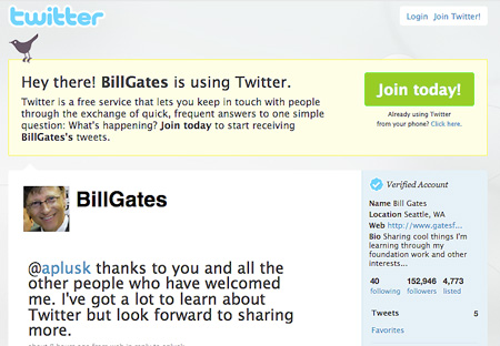 Bill Gates Gets Twitter's Red Carpet Treatment