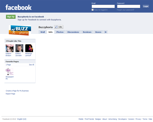 buzzphoria facebook