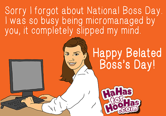 Who Is Celebrating Boss's Day