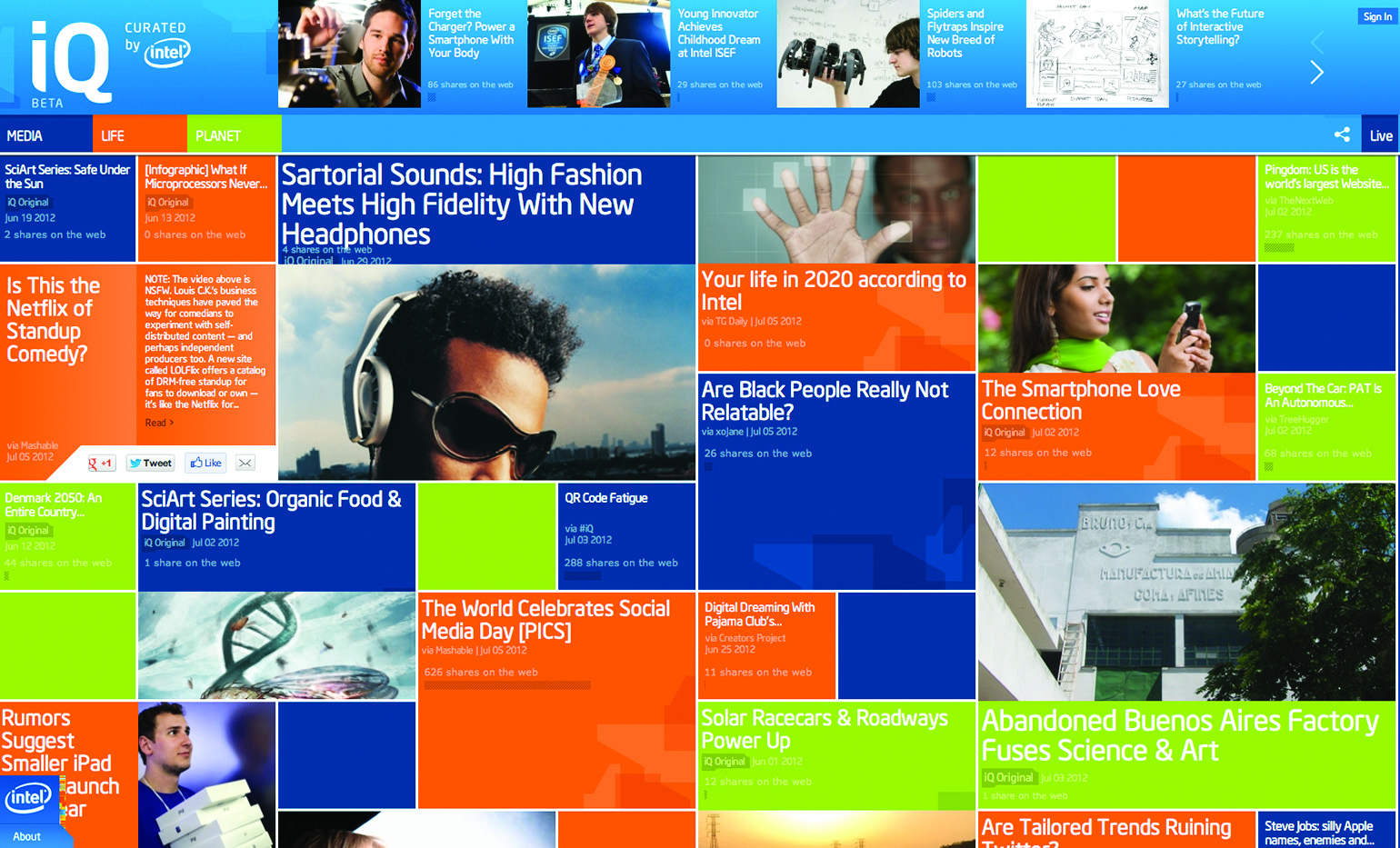 Intel Launches Intel iQ Digital Magazine