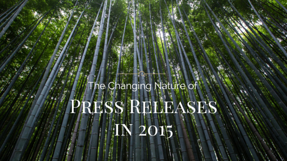 The Changing Nature of Press Releases