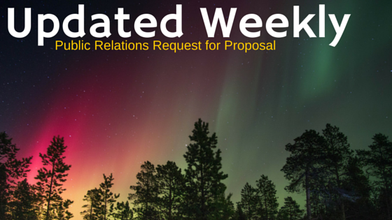 Public Relations Request for Proposal - RFP
