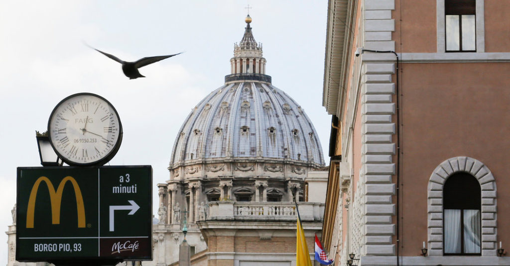 McVatican Feeding the Poor